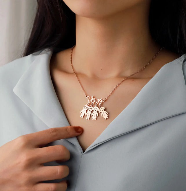 Colar Personalizado com Nome e Pedra de Nascimento – Presente Dia das Mães