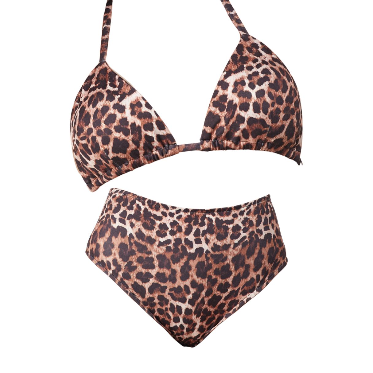 Biquini Cortininha Hotpants Animal Print