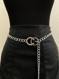 Cinto Corrente Inspiração Gucci com Strass Ref. 1654