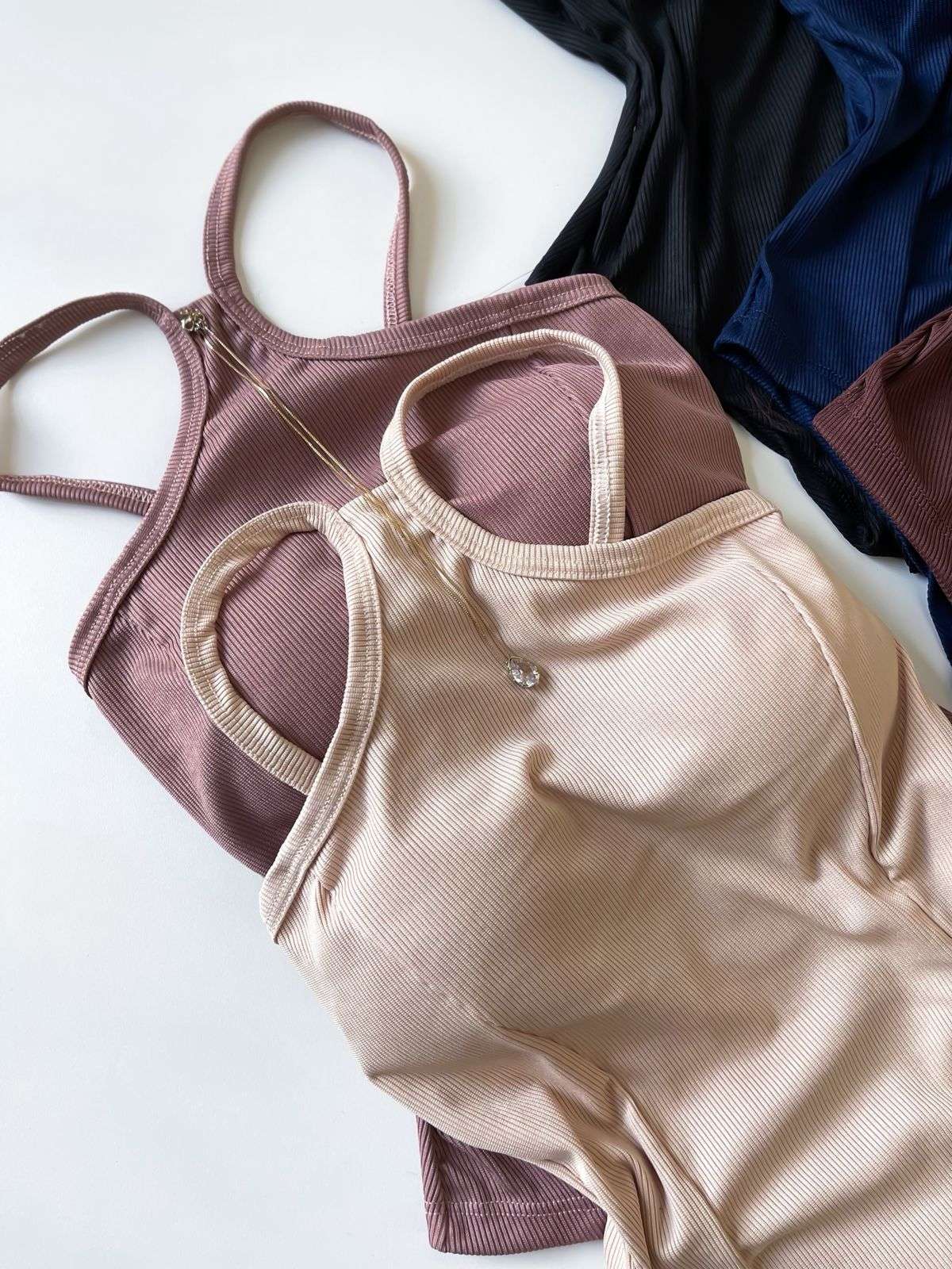 Body em Ribana de Alça Quezia Ref. 1691